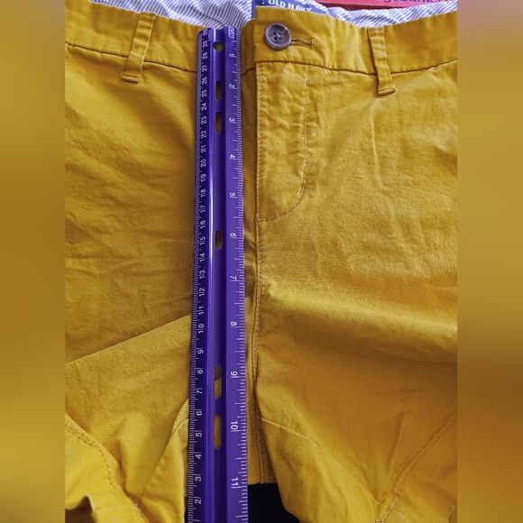 Old Navy Everyday Shorts Yellow and Black Casual Shorts Set - Size 6 - Picture 9 of 11